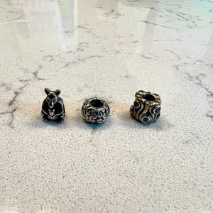 Set of 3 Pandora charms